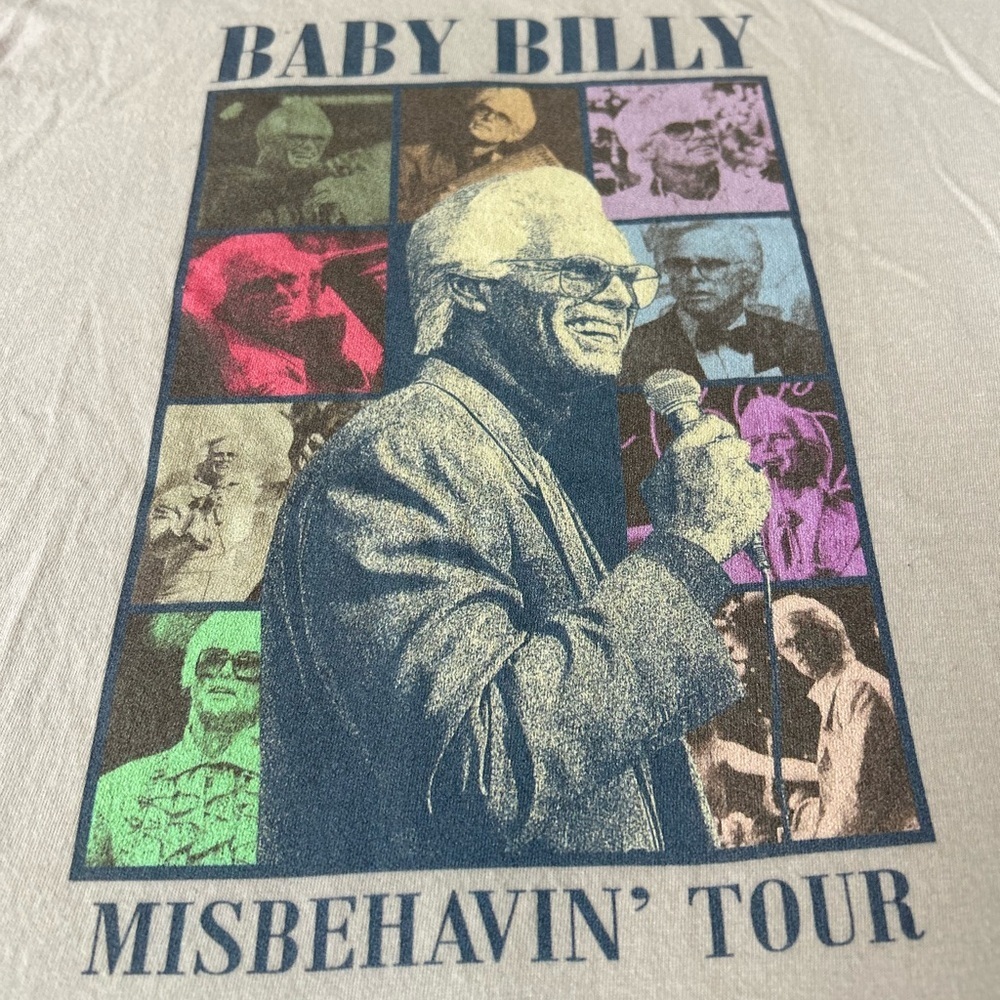 Baby Billy Misbehavin’ Tour Tee Shirt